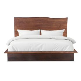 San Marino King Bed in Raw Walnut