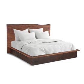 San Marino Queen Bed in Raw Walnut