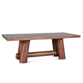 Timbers Barrel 94" Dining Table in Light Vinegar Acacia