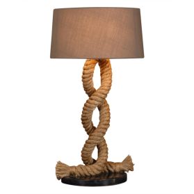 Vintage Light Rope Table Lamp